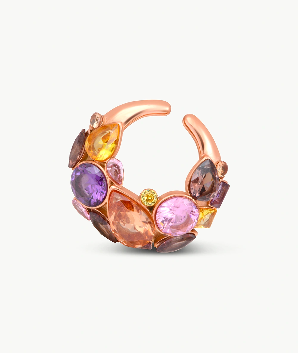 Ear cuff golden stones Orion G