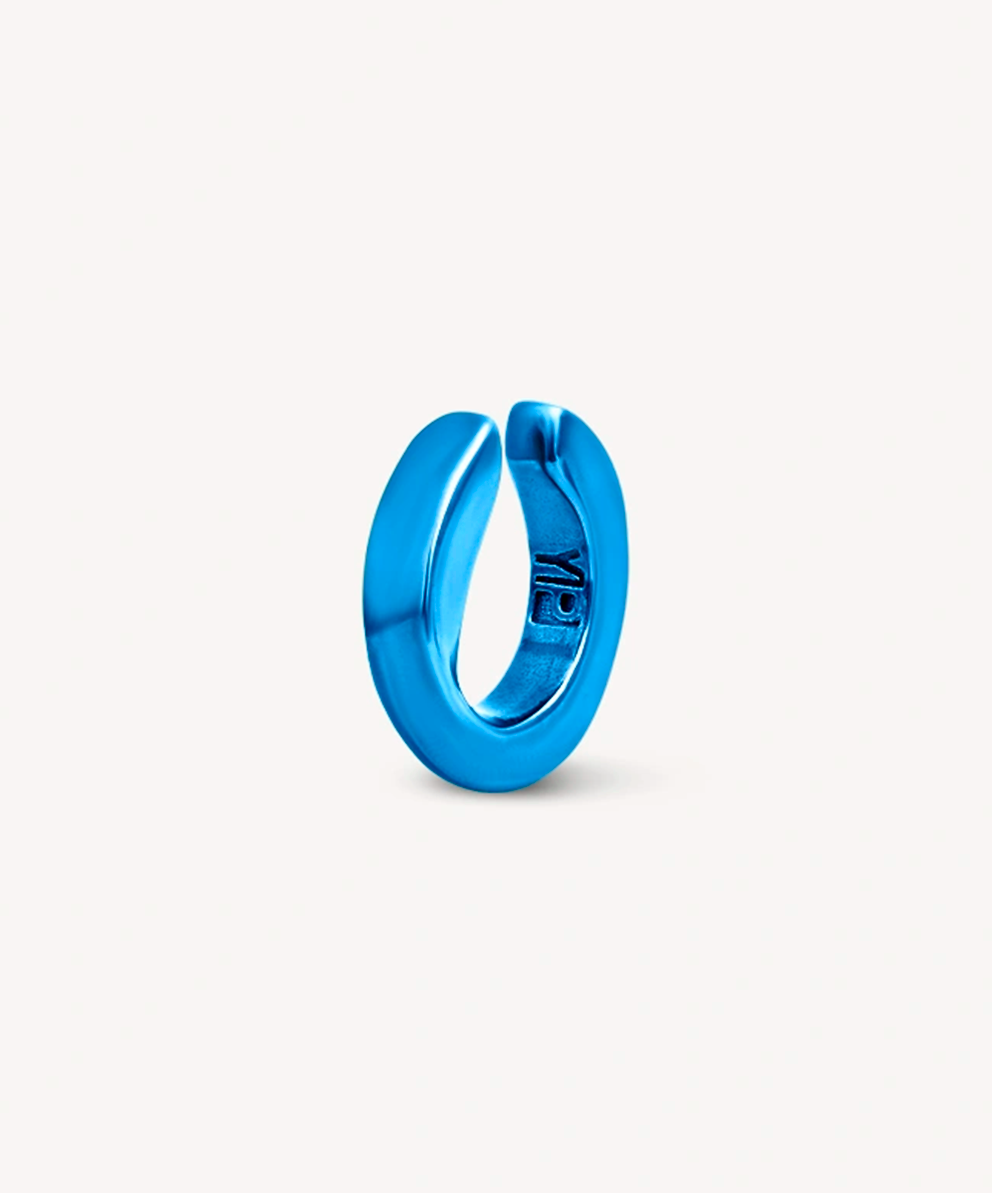 Ear cuff torsadé bleu Honor M MB