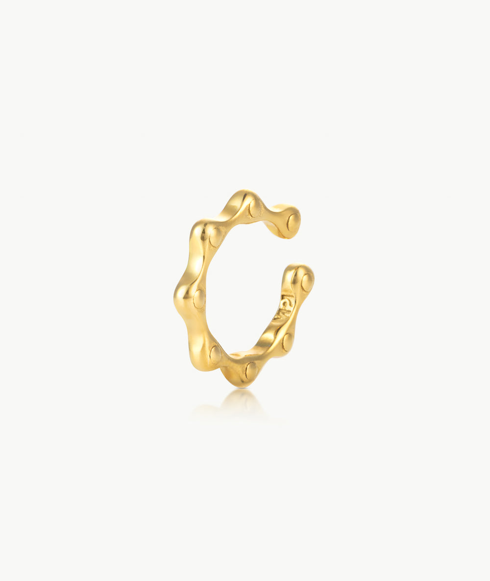 Ear cuff rond doré Fixie G