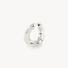 Avery S silver hoop earring