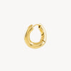 Avery G Gold Hoop Earring