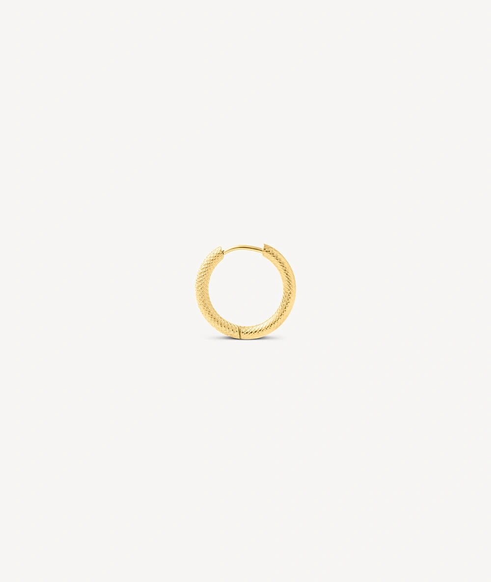 PARKER G XL Gold Hoop Earrings