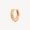 Silver creole earring, Willie S