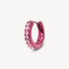 Silver creole earring, Willie S