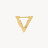 Silver creole earring, Willie S