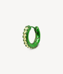 Silver creole earring, Willie S