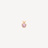 LUCA RG D rose gold stud earring