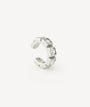 Ear cuff argenté et zirconiums Loki S