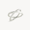 Ear cuff argenté Marlo S