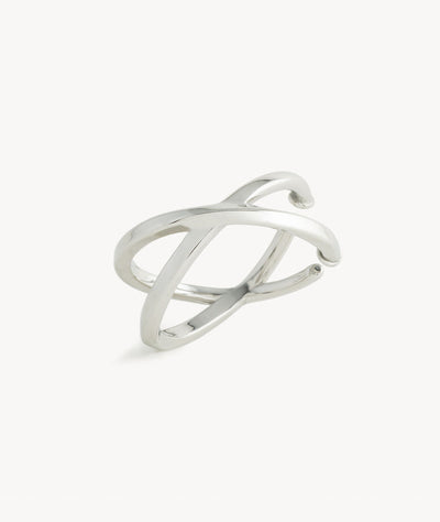 Ear cuff argenté Marlo S - YParis