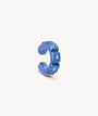 Ear cuff bleu et zircons turquoise Dibba L MB