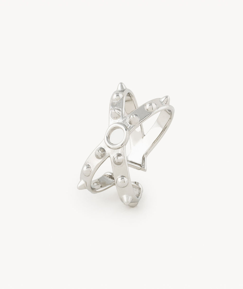 Ear cuff clous argenté Marlo Glory S
