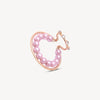Ear cuff créole triple or rose et perles d'eau douce Misty RG