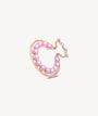 Ear cuff créole triple or rose et perles d'eau douce Misty RG