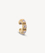 Ear cuff doré et zircons champagne effet vintage Dibba S VG