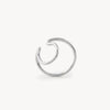 Ear cuff double argenté Lou S