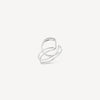 Ear cuff double argenté VENUS S