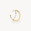 Ear cuff double bicolore Bully double Bi