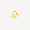 Ear cuff double doré VENUS G