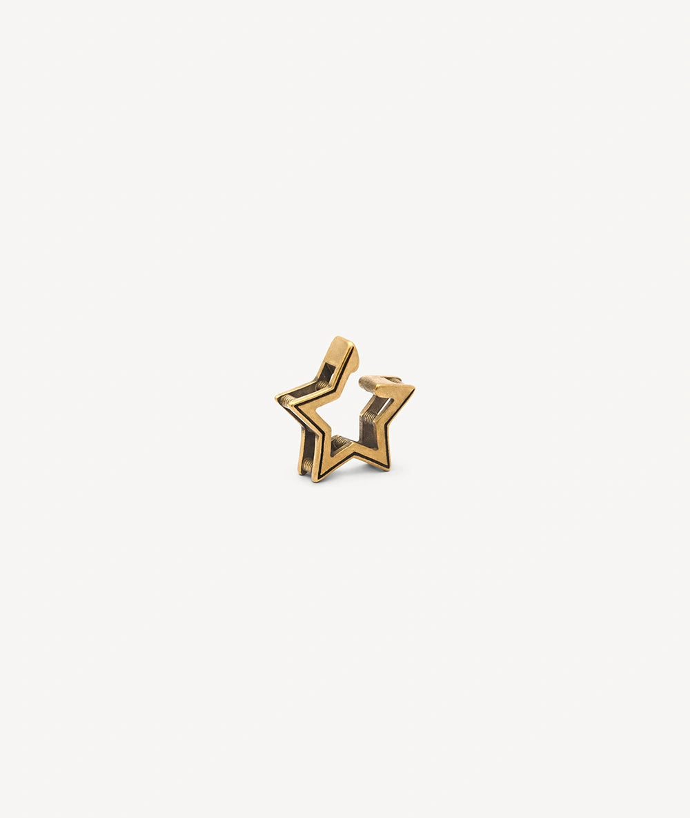 Ear cuff étoile doré effet vintage RAI VG