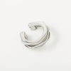 Silver geometric ear cuff Bolty S