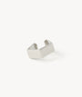 Ear cuff geometric shape silver Francis S
