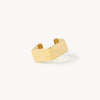 Gold geometric ear cuff Francis G