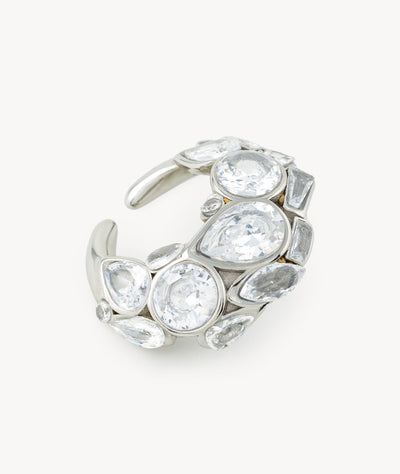 Ear cuff pierres argenté Orion S - YParis