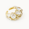 Ear cuff pierres doré Orion G