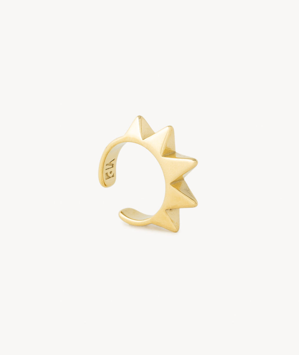 Ear cuff piques doré Pike G