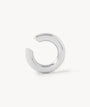 Ear cuff rond argenté Little Bowie S