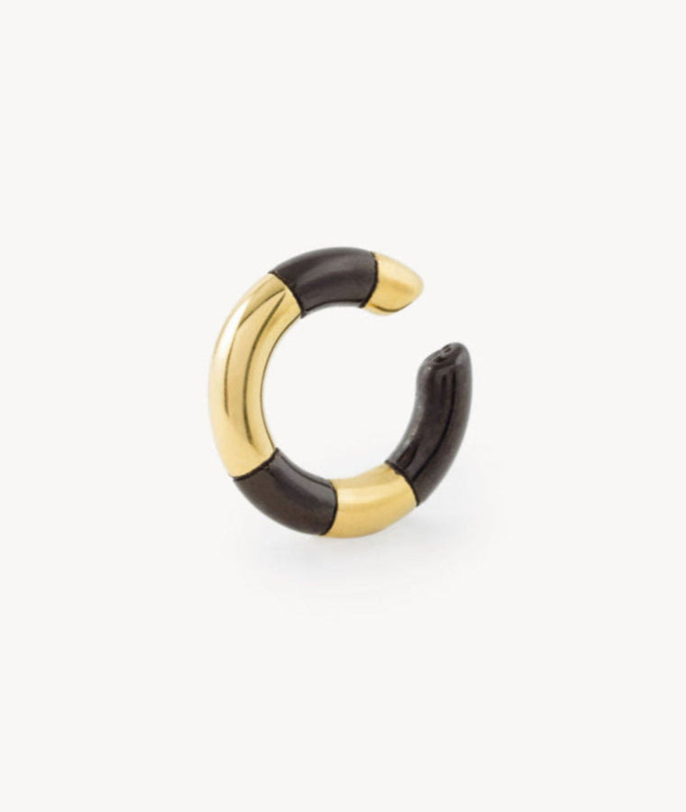 Blake GB two-tone round ear cuff
