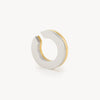 Ear cuff rond bicolore Chance Bi