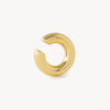 Big Bowie G round gold ear cuff