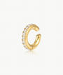 Ear cuff rond doré et zircons Kim L G