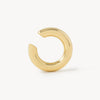 Little Bowie G round gold ear cuff