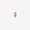 Ear cuff rond fuschia et zircons verts et oranges Abi L P B