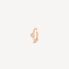 Round rose gold ear cuff with STELLA RG zircons