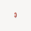 Ear cuff rond orange zircons oranges ABI S O