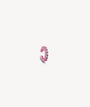 Ear cuff rond rose et zircons blancs Abi S LP