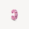 Ear cuff rose et zircons fuchsia Dibba L LP