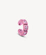 Ear cuff rose et zircons fuchsia Dibba L LP