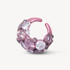 Ear cuff rose zircons roses et blancs Dahlia LP