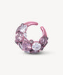 Ear cuff rose zircons roses et blancs Dahlia LP