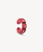 Ear cuff rouge zircons rouges Dibba L R