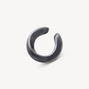 Ear cuff torsadé argenté effet vintage Honor M VS