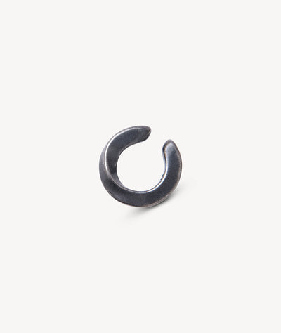Ear cuff torsadé argenté effet vintage Honorito VS - YParis