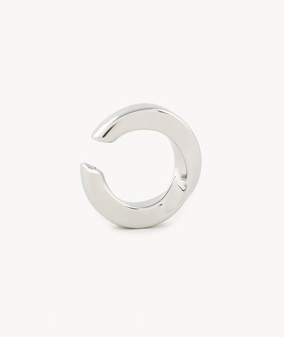 Ear cuff torsadé argenté Honor S - YParis
