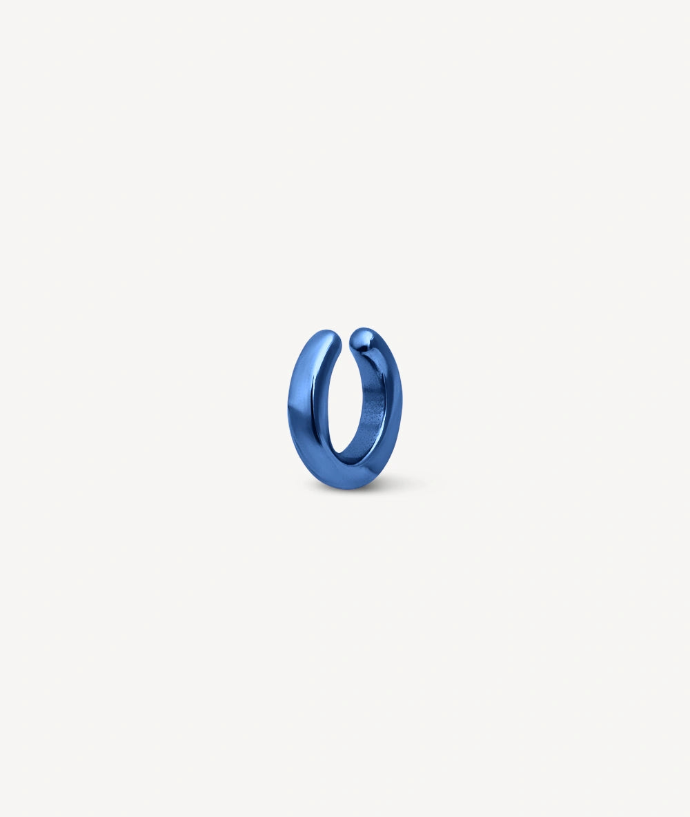 Honor S silver twisted ear cuff