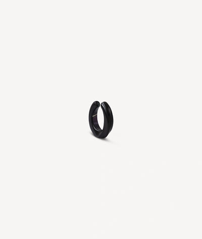 Ear cuff torsadé noir Honor S BL - YParis
